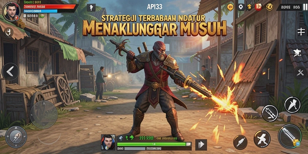Tampilan menakjubkan dari gameplay API33 yang penuh strategi.