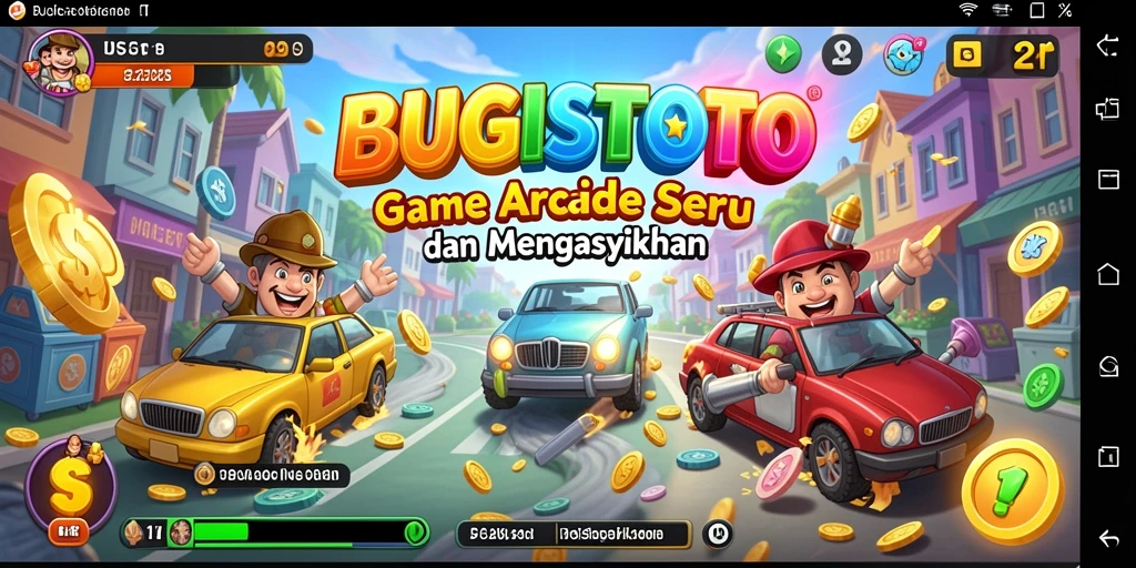 Tampilan gameplay BUGISTOTO yang menarik dan penuh warna.