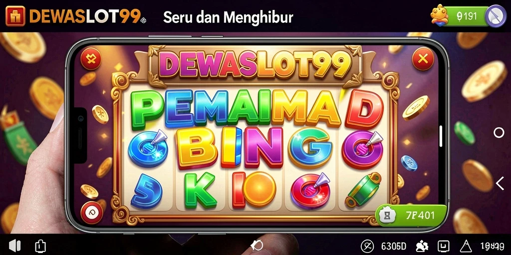 Screenshot gameplay DEWASLOT99 yang menunjukkan aksi seru Bingo.