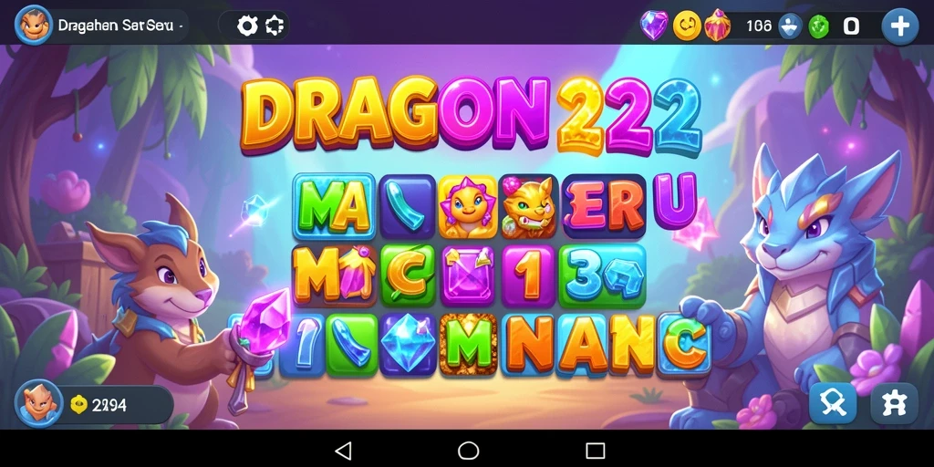 Menampilkan gameplay seru dan penuh warna dari DRAGON222.