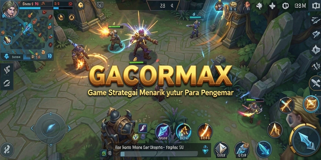 Tangkapan layar GACORMAX menampilkan aksi strategis yang mendebarkan.