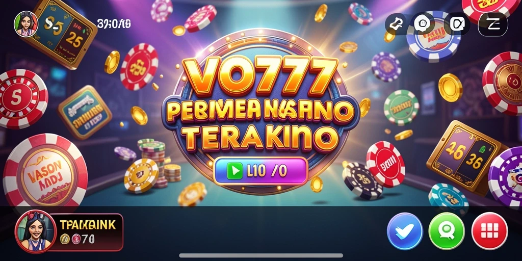 Screenshot utama VO777 menampilkan gameplay yang mengasyikkan di Kasino.