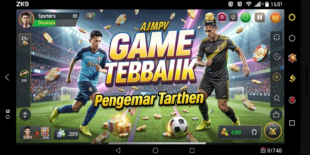 Tampilan menarik dari gameplay Sportsbook ZK9 dengan fitur interaktif.